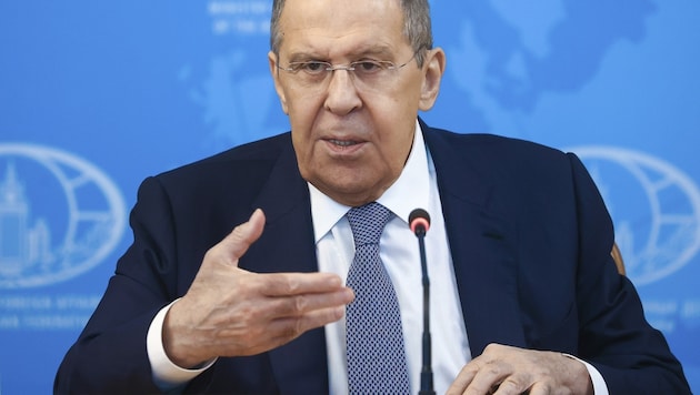 Szergej Lavrov orosz külügyminiszter (Bild: Russian Foreign Ministry Press Service)