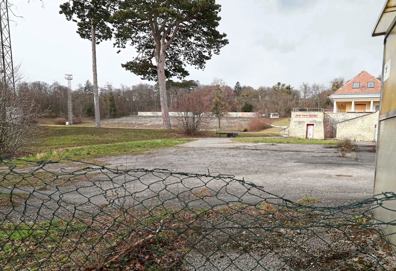 Das Lindenstadion ähnelt heute einer Ruine. (Bild: Judt)