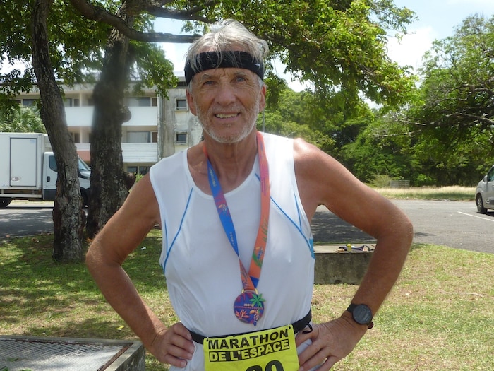 Anton Reiter lief im März Marathons in Guyana, Suriname und Französisch-Guyana.