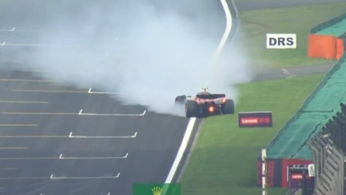 Sainz flog in der Quali ab, kam aber glimpflich davon.
