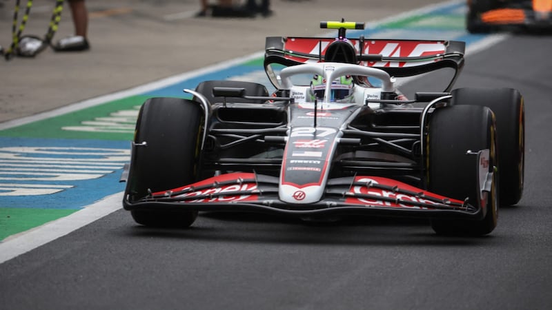 Noch fährt Hülkenberg für Haas. (Bild: APA/AFP/POOL/Andres Martinez Casares)