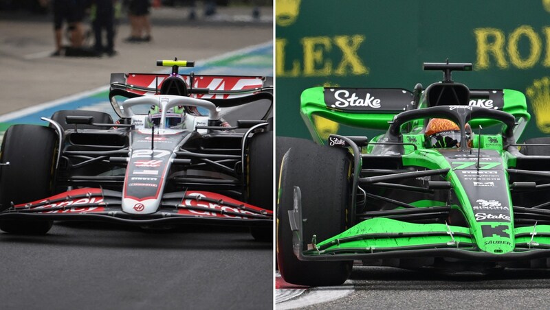 Nico Hülkenberg (li.) und Valtteri Bottas schafften es in die Top 10. (Bild: APA/AFP/POOL/Andres Martinez Casares, APA/GREG BAKER )