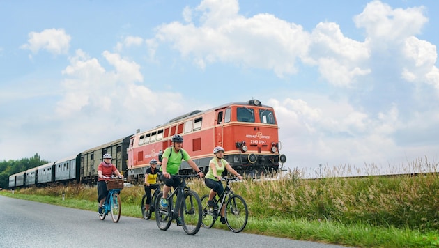 The Reblaus-Express has recently enjoyed more passengers - but this year it is running less frequently. (Bild: weg-erbuer.com)