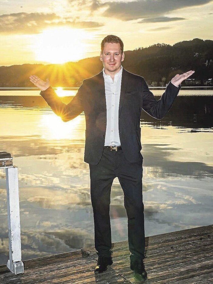 Clemens Trischler am Wörthersee.