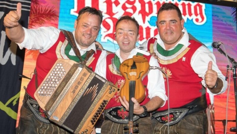 Die Ursprung Buam gehören im Zillertal zum volkstümlichen Inventar. (Bild: Arbeiter Dieter)