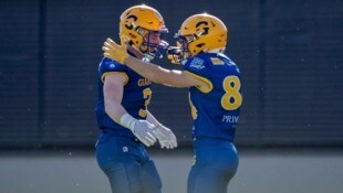 Die Giants bejubelten in der zentraleuropäischen Liga den Aufstieg ins Viertelfinale.