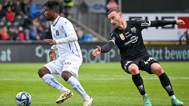 There was no winner for SCR Altach against Blau-Weiß Linz ... (Bild: GEPA)