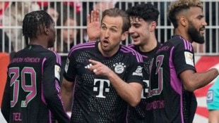Trifft Bayerns Harry Kane heute erneut? (Bild: AP ( via APA) Austria Presse Agentur/Associated Press)