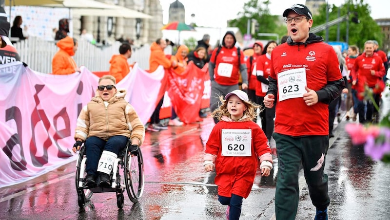 Der Inclusion Run machte den Auftakt. (Bild: JENIA SYMONDS)