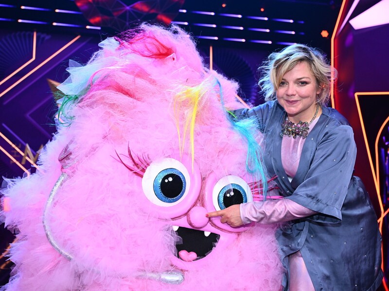 Annett Louisan steckte in der Zuckerwatte (Bild: Pro7/Willi Weber)