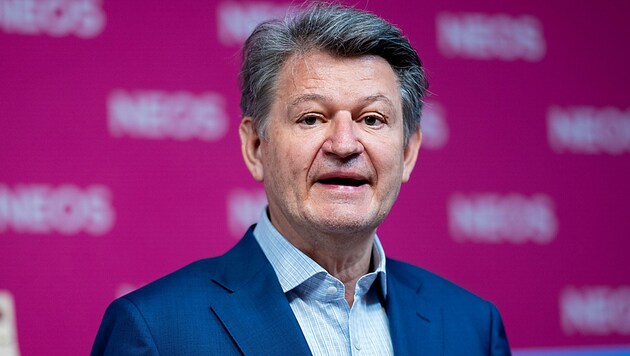NEOS top candidate Helmut Brandstätter (Bild: APA/GEORG HOCHMUTH)