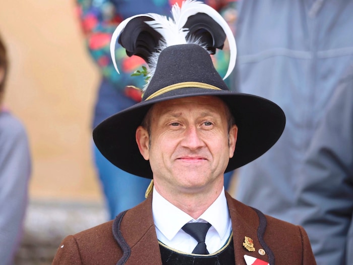 Alexander Schatz, Obmann des Landestrachtenverbands. 