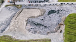 Das Sediment aus dem Klammsee wird bei der Deponie Hinterwald nur zwischengelagert. (Bild: EXPA/ JFK)
