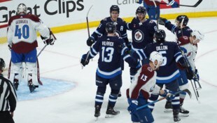 Jubel bei den Winnipeg Jets