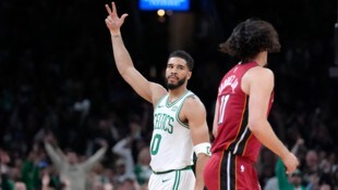 Jayson Tatum glänzte mit einem Triple-Double.