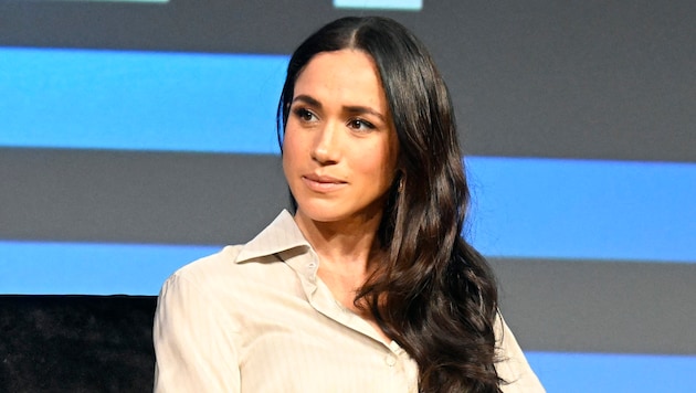 Duchess Meghan thinks the criticism of her lifestyle brand is unjustified. Tears are even said to have flowed following the mockery of her luxury jam. (Bild: APA/Getty Images via AFP/GETTY IMAGES/Astrida Valigorsky)