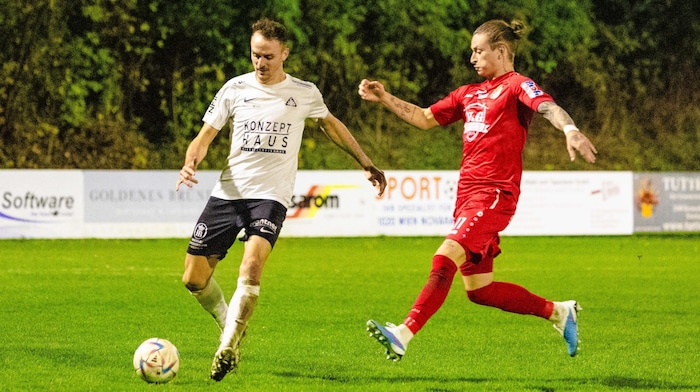 Leobendorf (Pranjic right) is the team of the moment