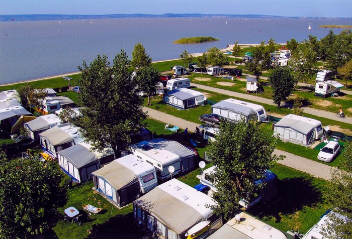 Zu Ostern war der Campingplatz in Podersdorf am See ausgebucht.