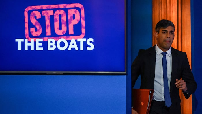 Der britische Premier will die Boote stoppen, doch diese weichen einfach nach Irland aus.