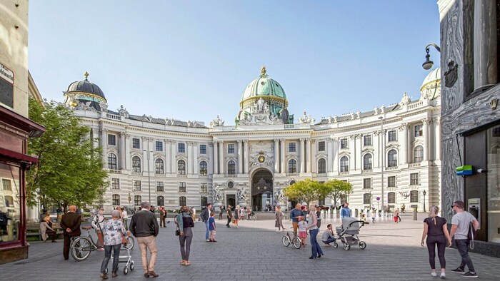 Michaelerplatz in the city center is a place with a lot of history and is now being redesigned.