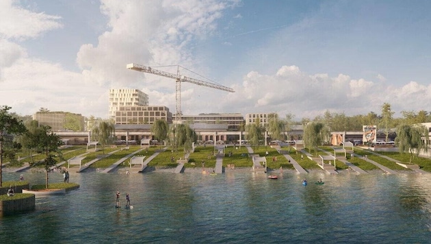 The plans for the development of the shipyard site continue to generate discussion. (Bild: K18)