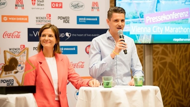 The new management duo Kathrin Widu and Dominik Konrad (Bild: VCM / Jenia Symonds)