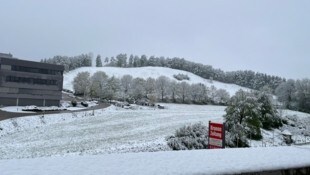 Auch die Schleppekurve in Klagenfurt ist weiß. (Bild: Katja Bieche)
