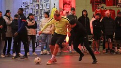 Stefan Federer (in gelb) hofft auf ein WM-Ticket.
