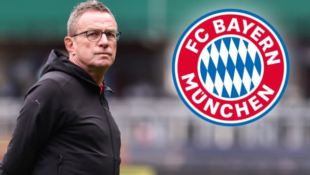 Der FC Bayern lässt bei Ralf Rangnick nicht locker. (Bild: GEPA pictures, Krone KREATIV)