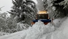 In Eibiswald in der Steiermark werden aktuell die Straßen geräumt. (Bild: Marktgemeinde Eibiswald)