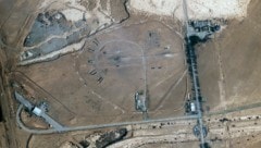 Satellitenaufnahme von den israelischen Angriffszielen (Bild: AP)