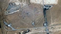 Satellitenaufnahme von den israelischen Angriffszielen (Bild: AP)