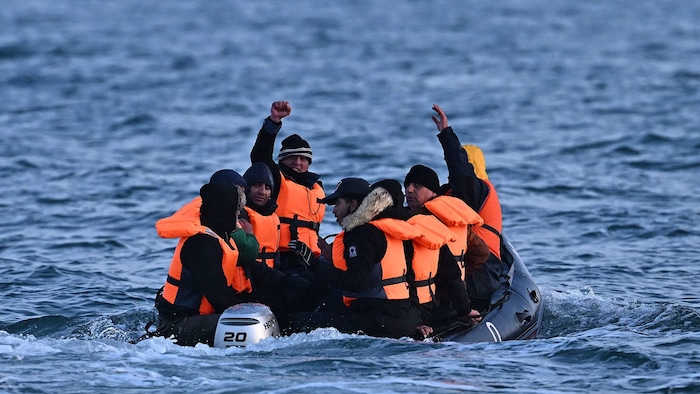 Migranten im Ärmelkanal