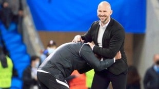 Uwe Hölzl (li.). und Christian Ilzer sind schon lange ein kongeniales Gespann. (Bild: GEPA pictures)