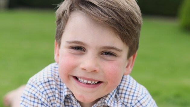 Prince William and Princess Kate's youngest son turned six on April 23. (Bild: APA/The Prince and Princess of Wales, Kensington Palace via AP)