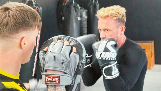 Chris Konrad is ready for the industry boxing event on Saturday (Bild: Sepp Pail)
