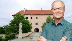 Peter Köck tritt als Spitzenkandidat der Grünen für mehr Kontrolle im Rathaus ein. (Bild: Die Grünen Vösendorf, Patrick Huber, Krone KREATIV)