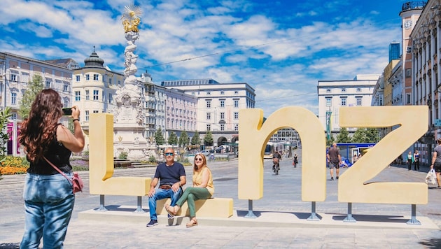 Die Landeshauptstadt Linz ist bei Touristen sehr beliebt, Fake-Bewertungen sind hier sehr selten. (Bild: Einöder Horst)