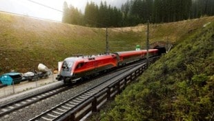 Ab dem Jahr 2040 sollen die ersten Züge durch den 16,5 Kilometer langen Tunnel fahren. (Bild: MANUEL MARKTL manuelmarktl.com)