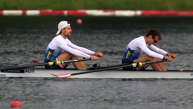 Lukas Reim and Julian Schöberl dream of the Olympics. (Bild: GEPA pictures/Aleksandar Djorovic)
