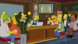 Einer der Stammgäste aus Moe‘s Tavern musste bei den „Simpsons“ jetzt den Serientod sterben. (Bild: Courtesy Everett Collection / Everett Collection / picturedesk.com)