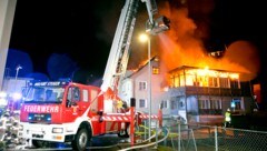 Nach dem Brand ist das Gebäude nicht bewohnbar. (Bild: Mathis Fotografie)