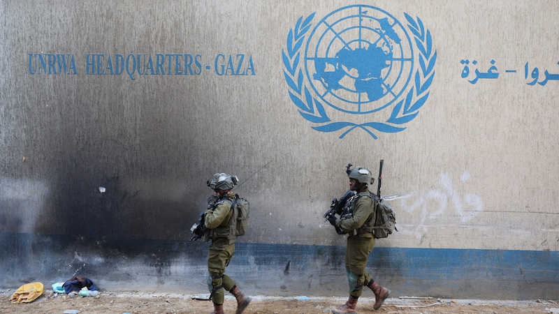 Israel accuses UNRWA of supporting terrorism (Bild: AFP)