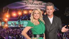 Moderatoren-Duo Barbara Schöneberger und Hans Sigl werden die „Starnächte“ wieder begleiten.