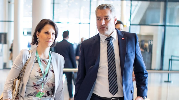 Edtstadler és Nehammer