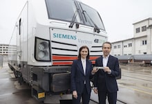 Bahn-Manager Christian Kern arbeitet in seinem neuen Job auch mit Siemens-Mobility-Chefin Tanja Kienegger zusammen.  (Bild: MARKUS SCHIEDER
www.creativemarc.eu)