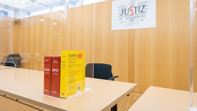 Legal texts at the Linz Provincial Court (Bild: APA/FOTOKERSCHI.AT/ANTONIO BAYER)