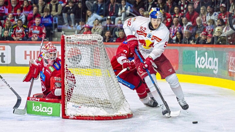 Im Play-off traf Huber dreimal. (Bild: GEPA pictures)