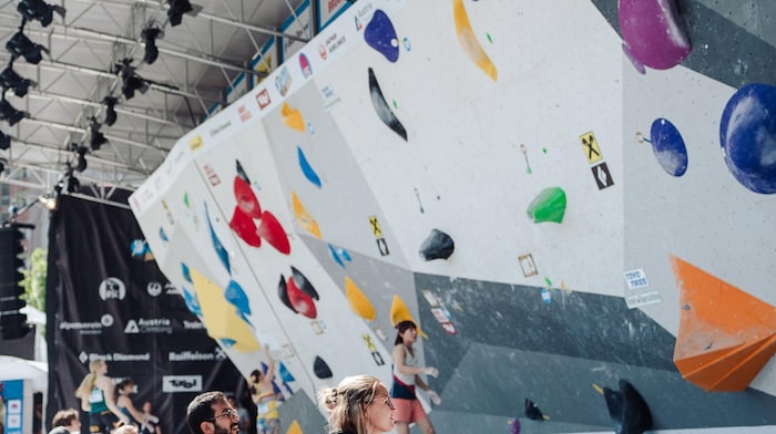 Und beim Klettern können große und kleine Besucher ihre Kräfte messen.