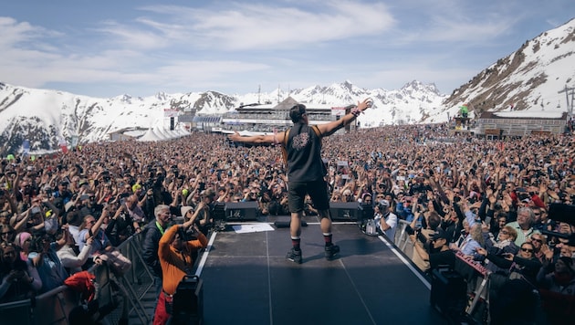 Tyrol's ski resorts are not only well booked for concerts - such as the one by Andreas Gabalier in Ischgl. (Bild: TVB Paznaun - Ischgl / Flo Mitteregger)